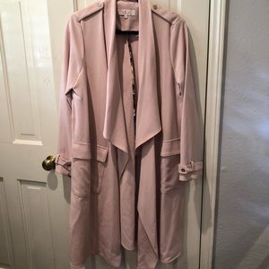 Eliza j trench coat